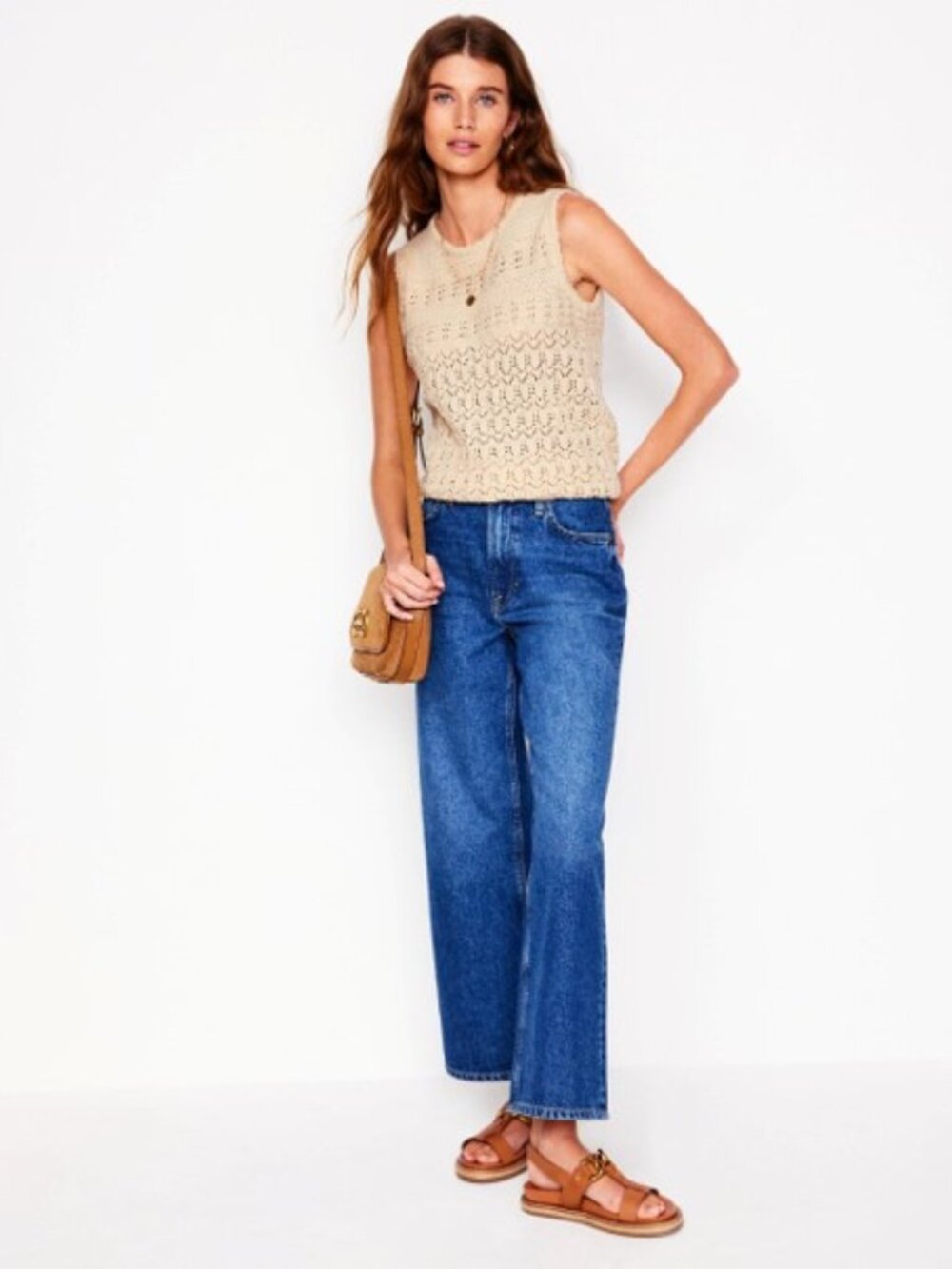 Boden Crochet Tank
